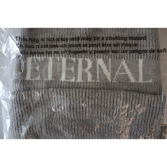 Spiritual Gangster Unisex O/S Gray Heather Eternal Optimist Pom Pom Beanie Hat - Picture 5 of 6